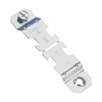 nVent CADDY SK125I SK Series 1-Piece Break Apart Universal Strut Clamp, 3/4 In Conduit, 200 Lb Load, 0.92 To 1.05 In OD, Steel