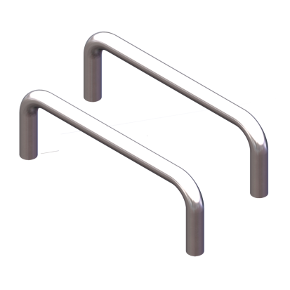 nVent HOFFMAN STSCHDL F24 Handle Kit, For Use With NEMA 3, 3R, 4, 4X Boxes and Enclosure, 304 Stainless Steel