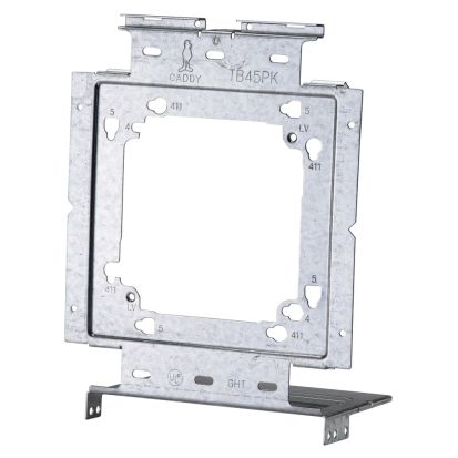 nVent CADDY TB45PK Box Mounting Plate with Far Side Support, 4", 4 11/16", 5" Box