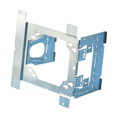nVent CADDY TEB23 Universal Box Bracket, 4 x 4-11/16 in Box, Panel Mount, Steel, Pre-Galvanized