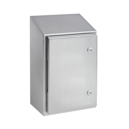 nVent HOFFMAN WaterShed™ WS121006SS WS-1 Wall Mount Enclosure, 12 in L x 10 in W x 6 in D, NEMA 4/4X/12/IP66