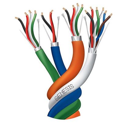Honeywell 32951099 Genesis Plenum Access Control Cable, 300 VAC, Bare Stranded Copper Conductor, 1000 ft L