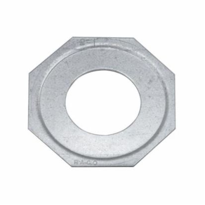 Hubbell RACO 1365 Reducing Conduit Washer, 3/4 x 1/2 in, For Use With EMT Conduit, Steel, Electro-Plated Zinc