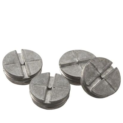 Hubbell BELL 5269-0 Closure Plug, 1/2 in NPT Thread, Die Cast Zinc, Gray