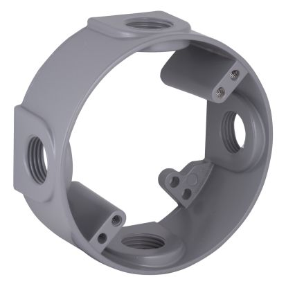 Hubbell BELL 5363-0 Weatherproof Extension Adapter, 4-13/64 in L x 1-5/8 in D, Die Cast Aluminum