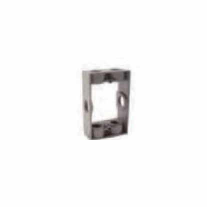 Hubbell BELL 5405-0 Weatherproof Extension Adapter With Lug, 1 Gang, 5-1/4 in L x 3-1/2 in W x 1-1/2 in D, Die Cast Aluminum
