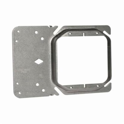 RACO® 769B 2-Device Stud Mount Cover, 4-1/4 in L x 6-1/2 in W x 0.813 in D, Steel