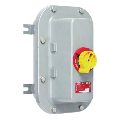 Hubbell Killark® PRISM® B7NFD26A Feed Through Non-Fused Disconnect Enclosure Switch With ABB Switch, 600 VAC, 230 VDC, 60 A, 20 hp, 40 hp, 3 Poles