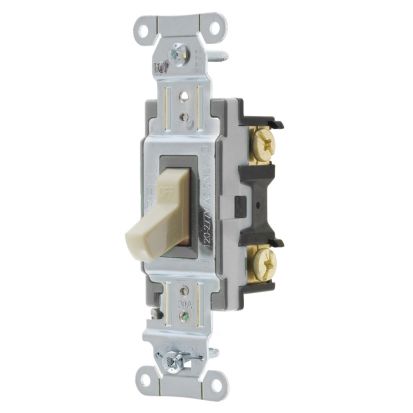 Hubbell Wiring Device-Kellems CSB120I Switch, SPEC, SP, 20A 120/277V, B+S, IV