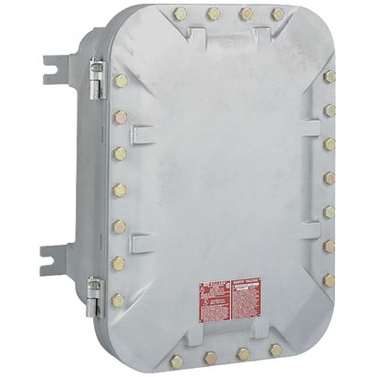 Hubbell Killark Quantum EXB-12126 N34 Junction Box, 16.38 in H x 16.38 in W x 8.69 in D, Cast Aluminum