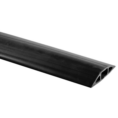 Hubbell Wiring Device-Kellems FT2BK10 FloorTrak 2 Non Metallic Floor Cable Cover, 10 ft L x 2-3/4 in W x 0.53 in H, PVC, Black