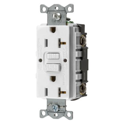 Hubbell Wiring Device-Kellems GFR20W Commercial Receptacle