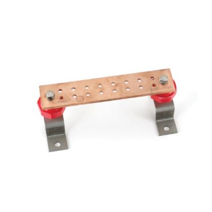 PREMISE WIRING HBBB14210A TGB Insulated Busbar, 10 in L x 2 in W, 600 VAC, Copper