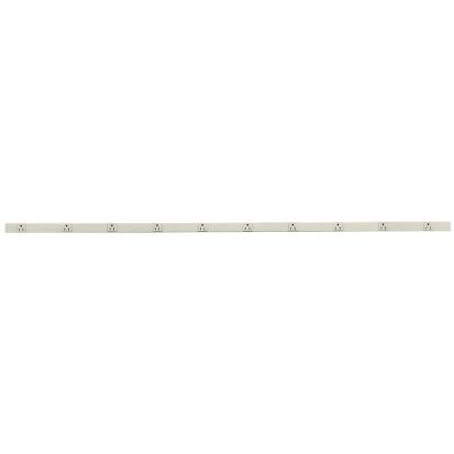 Hubbell Wiring Device-Kellems PlugTrak HBL20GB606IV Standard Metallic Raceway, 6 ft L x 1-1/2 in W x 1.2 in H, Steel