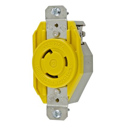 Hubbell Wiring Device-Kellems RR15SWWRTR Electrical receptacles