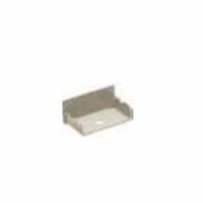 Hubbell Wiring Device-Kellems HBL2410BIV Blank Standard End Fitting, For Use With HBL2400 Series Metal Raceway, Roll Formed Steel, Ivory