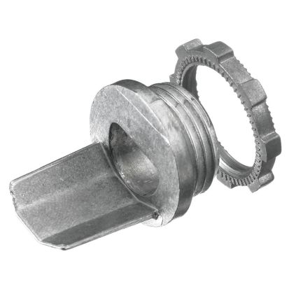 Hubbell Wiring Device-Kellems HBL5781 Box Connector, 1/2 in MNPT, For Use With HBL500, HBL700 and HBL750 Series Metal Raceway, Roll Formed Steel, Zinc Plated