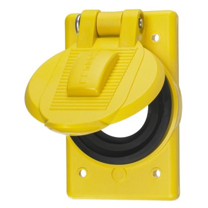 Hubbell Wiring Device-Kellems HBL74CM25WOA Electrical box covers