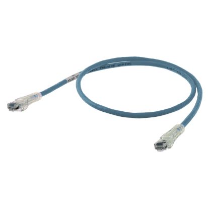 Hubbell Wiring Device-Kellems NEXTSPEED SPEEDGAIN HC6B07 Slim Patch Cord, Cat 6a, 24 AWG Solid Copper Conductor, RJ45 Connector, 7 ft L Cord