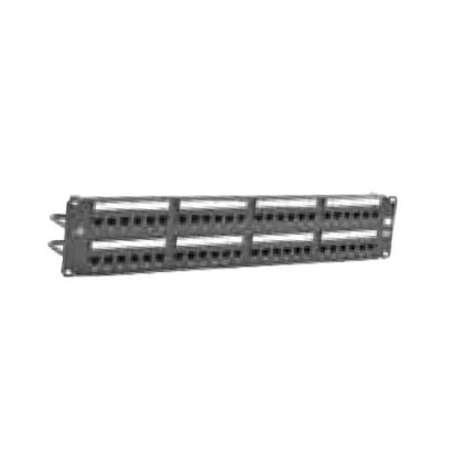 Hubbell Wiring Device-Kellems NEXTSPEED HP624 Telephone Loaded Patch Panel, 24 Ports, Cat 6, Composite/Steel