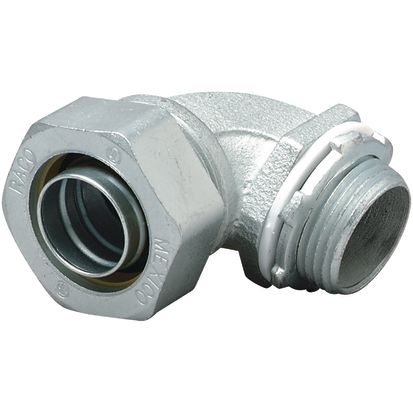 1/2 in. 90 Noninsulated Liquidtight Connector 1/2 in. 90 Noninsulated Liquidtight Connector