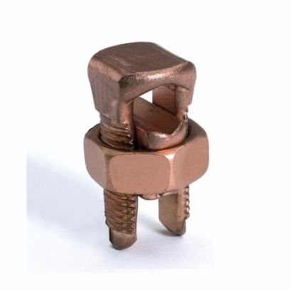 Hubbell BURNDY SERVIT KS17 Compact Split Bolt Connector, (1) 12 to 6 AWG, 14 to 6 AWG Conductor, 1.14 in L, Copper Alloy