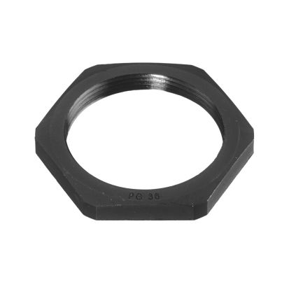 Hubbell Wiring Device-Kellems LNP11BPK100 Low Profile Non-Metallic Standard Locknut, PG11, Nylon