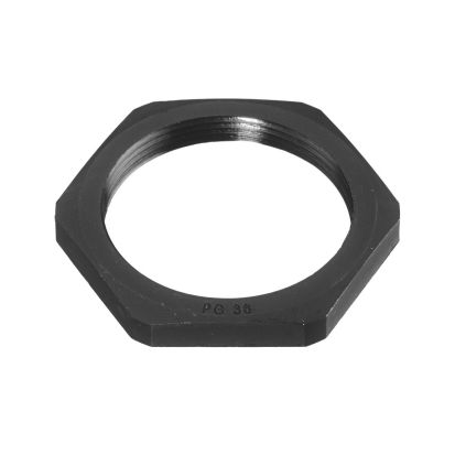 Hubbell Wiring Device-Kellems LNP9BPK100 Low Profile Non-Metallic Standard Locknut, PG9, Nylon