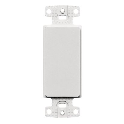 Hubbell Wiring Device-Kellems NS620W Plate, Decorator Frame,Blank,WH