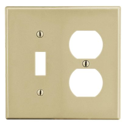Hubbell Wiring Device-Kellems P18I Non-Metallic Standard Wall Plate
