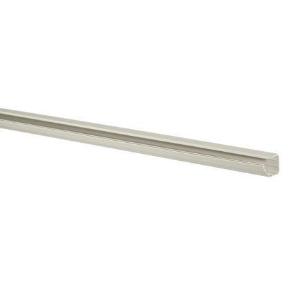 Hubbell Wiring Device-Kellems LanTrak PL1ABC7 Standard Latching Raceway With Adhesive, 7 ft L x 1.38 in W x 1.04 in H, 1 Channel, Thermoplastic