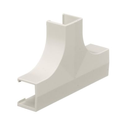 Hubbell Wiring Device-Kellems PP1TC Standard Tee Cover, 9 in L x 6 in W x 1.2 in H, Extruded PVC, Off-White