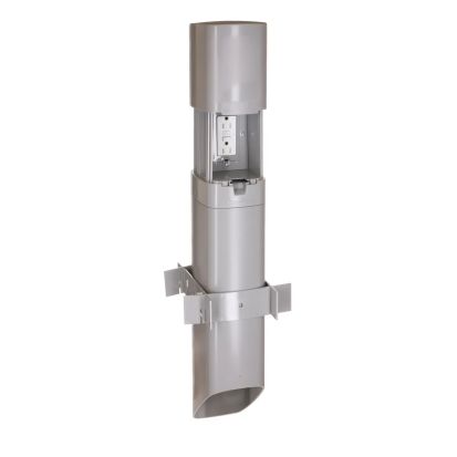Hubbell TAYMAC PP55G ParkPost™ Outdoor Power Enclosure, Gray