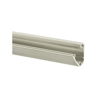 Hubbell Wiring Device-Kellems WALLTRAK PW1ABC7 Standard Latching Raceway With Adhesive, 7 ft L x 1.19 in W x 1/2 in H, 1 Channel, Thermoplastic