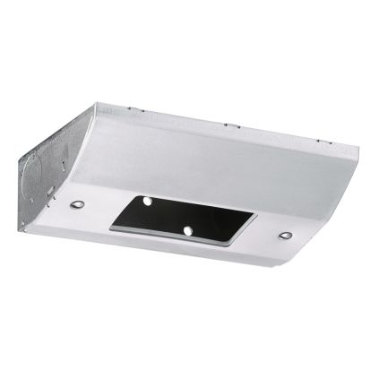 Hubbell Wiring Device-Kellems RU270W GFCI Fit Box With White Nylon Cover, Stamped Steel, 1 Gang, 1.95 in H x 5.57 in W x 3.4 in D