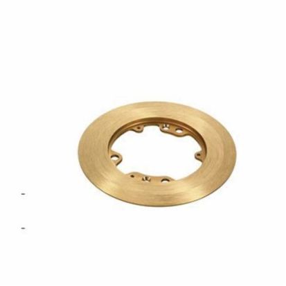 Hubbell Wiring Device-Kellems S3082 Round Standard Carpet Flange, For Use With Metallic Flush Concrete Floor Box, Brass