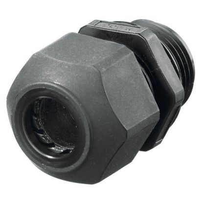 Hubbell Wiring Device-Kellems SEC50BA Cord Connectors, European Style .17-.45", 1/2", Black