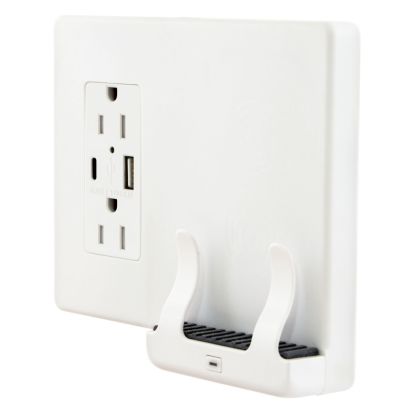 Hubbell Wiring Device-Kellems USB1528AC Combination Wireless Wall Mount Charger & USB Outlet