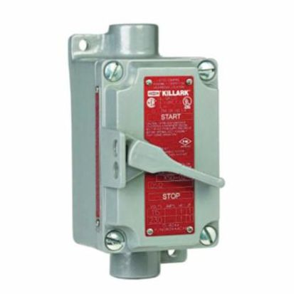 Hubbell Killark® XS-58C XS Series Feed Through Tumbler Switch, 120/277 VAC, 15 A, NEMA 7/9 NEMA Rating