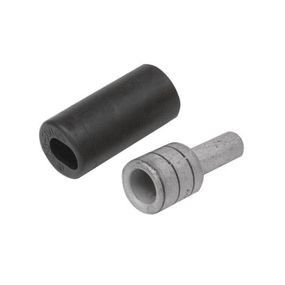 BURNDY® HYPLUG™ YEV26P33X75FX Compression Pin Adaptor, 1/0 AWG Conductor, Die Code: 13, 0.33 in Dia x 3/4 in L Pin, Copper