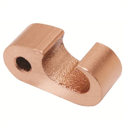 Hubbell BURNDY® HYTAP™ YGHP34C26 Type YGHP-C Irreversible Compression Ground Rod Tap Connector, 1/0 to 2/0 AWG Min Run/Tap, 250 to 500 kcmil Max Run/Tap, 5/8 to 3/4 in Rod, Figure 6 Shape, Copper
