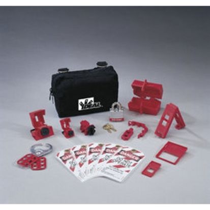 IDEAL® 44-970 Basic Lockout/Tagout Kit, 15 Pieces