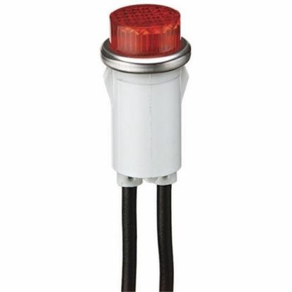 IDEAL® 777211 Indicator Light, 125 VAC/VDC, 2 mA, 0.33 W, Raised Lens