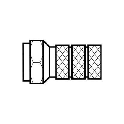 IDEAL® 85-039 F-Type Connector, Twist-On Connector, RG-6 Cable