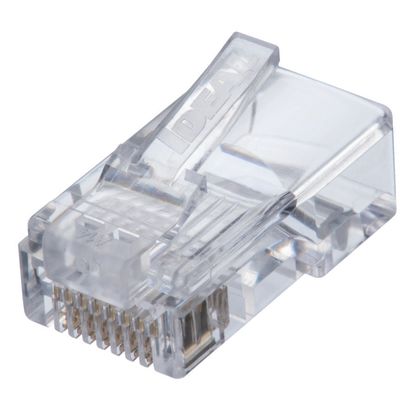 IDEAL® 85-372 CAT5E FEED-THRU RJ-45 MODULAR PLUGS - 100/BAG