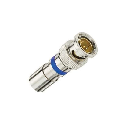 IDEAL® InSITE™ 89-5048 Type BNC Compression Connector, 20 to 18 AWG Solid RG-6 Cable