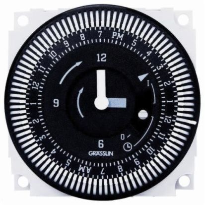 Intermatic® FM1QTUZH-120U Electromechanical Timer, 15 min to 23 hr, 45 min Setting, 120 VAC, 1/2 hp, SPDT Contact, 1 Poles