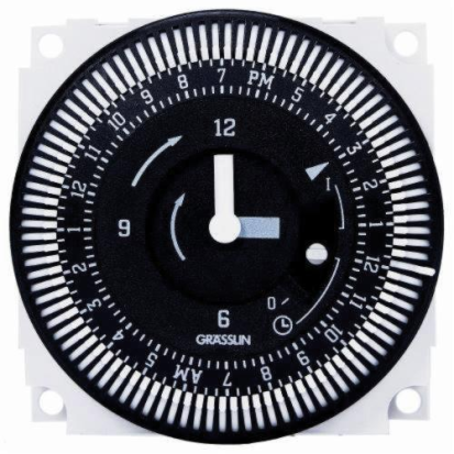 Intermatic® FM1QTUZH-120U Electromechanical Timer, 15 min to 23 hr, 45 min Setting, 120 VAC, 1/2 hp, SPDT Contact, 1 Poles
