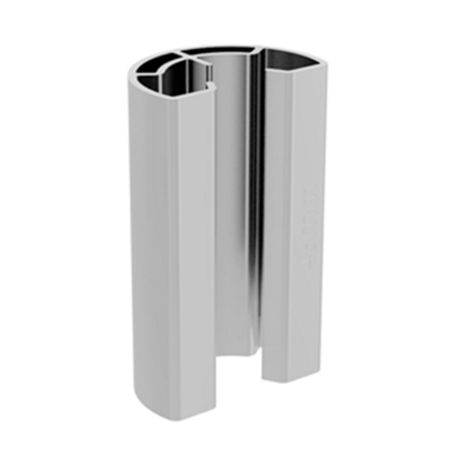 IronRidge UFO Stopper Sleeve Kit, 4 Pieces, For Use With Rail Assembly, Aluminum, Clear