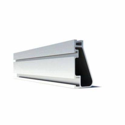 IronRidge XR-1000-168A XR Series Standard Mounting Rail, 168 in Rail, 14 W Power, For Use With Solar Array Flat Roof Mounting, Aluminum, Clear